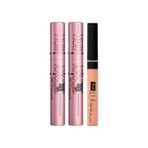 2x Sky High Mascara   Fit Me Concealer At 20% OFF