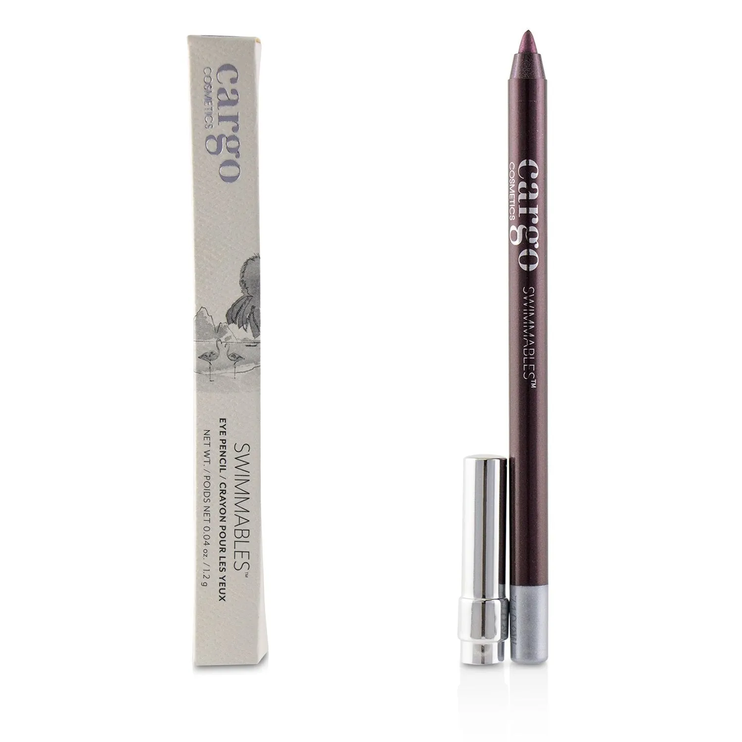 Cargo Swimmables Eye Pencil - # Karbon Beach (Plum)  1.2g/0.04oz