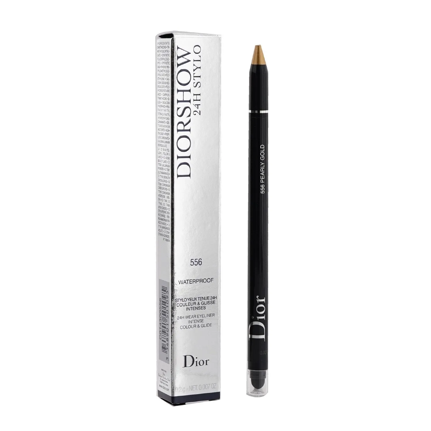 Christian Dior Diorshow 24H Stylo Waterproof Eyeliner - # 091 Matte Black  0.2g/0.007oz