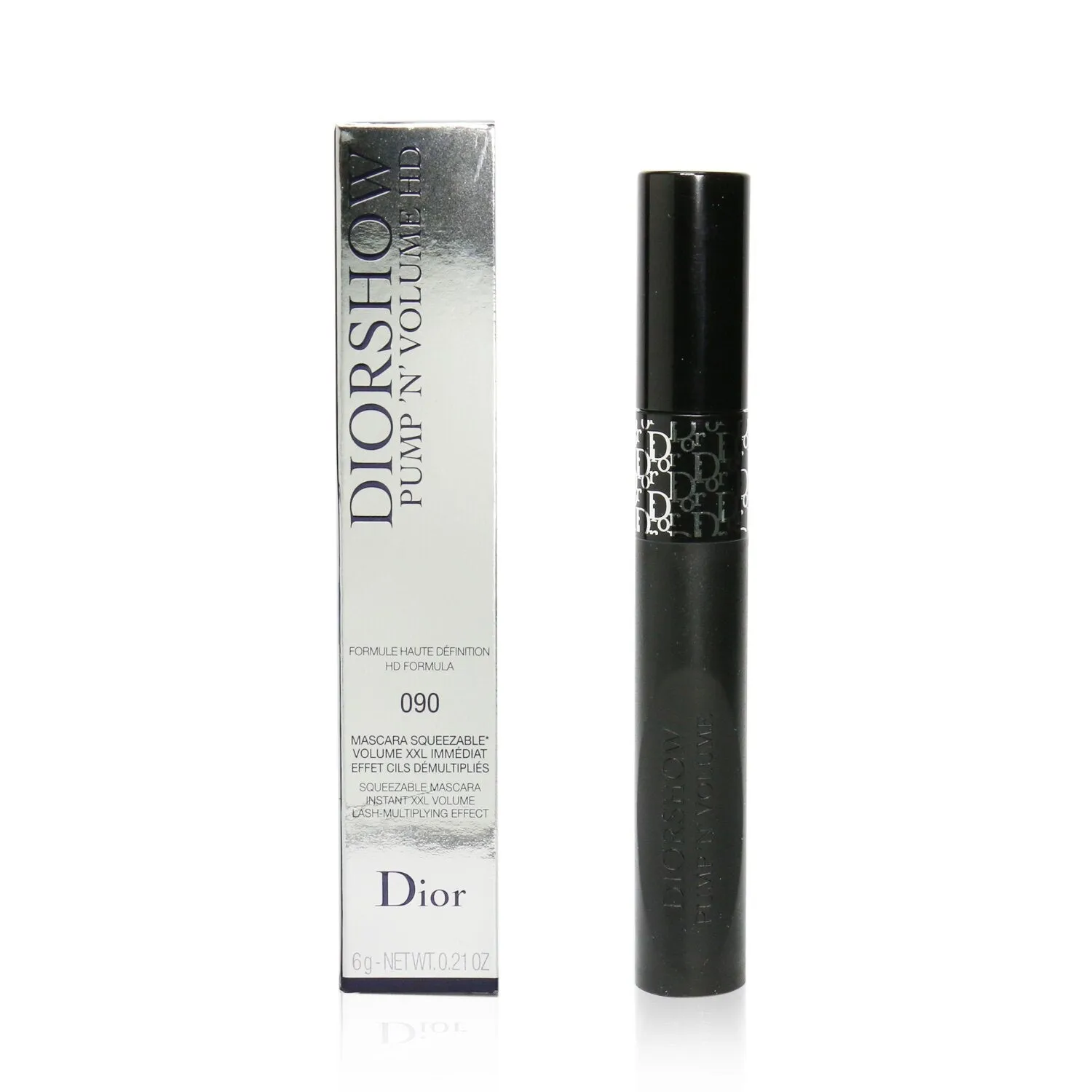 Christian Dior Diorshow Pump N Volume HD Mascara - # 090 Black Plump  6g/0.21oz