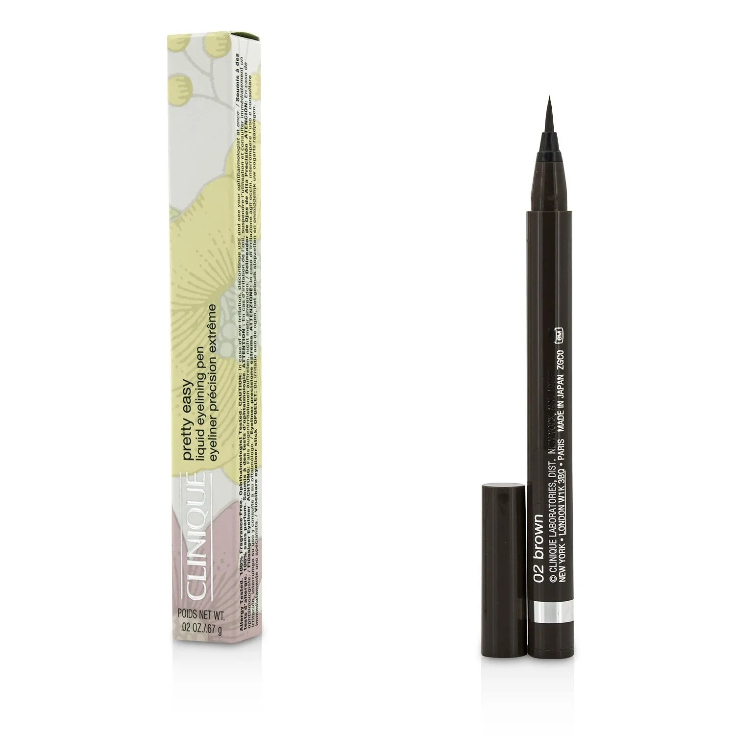 Clinique Pretty Easy Liquid Eyelining Pen - #01 Black  0.67g/0.02oz