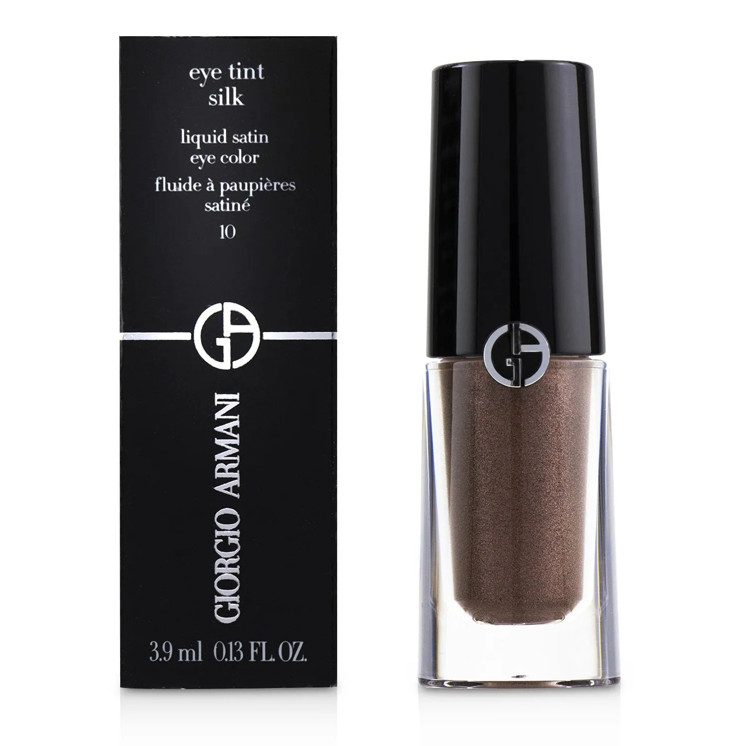 Giorgio Armani Eye Tint Liquid Eye Color - # 12 Gold Ashes (Silk-Satin)  3.9ml/0.13oz