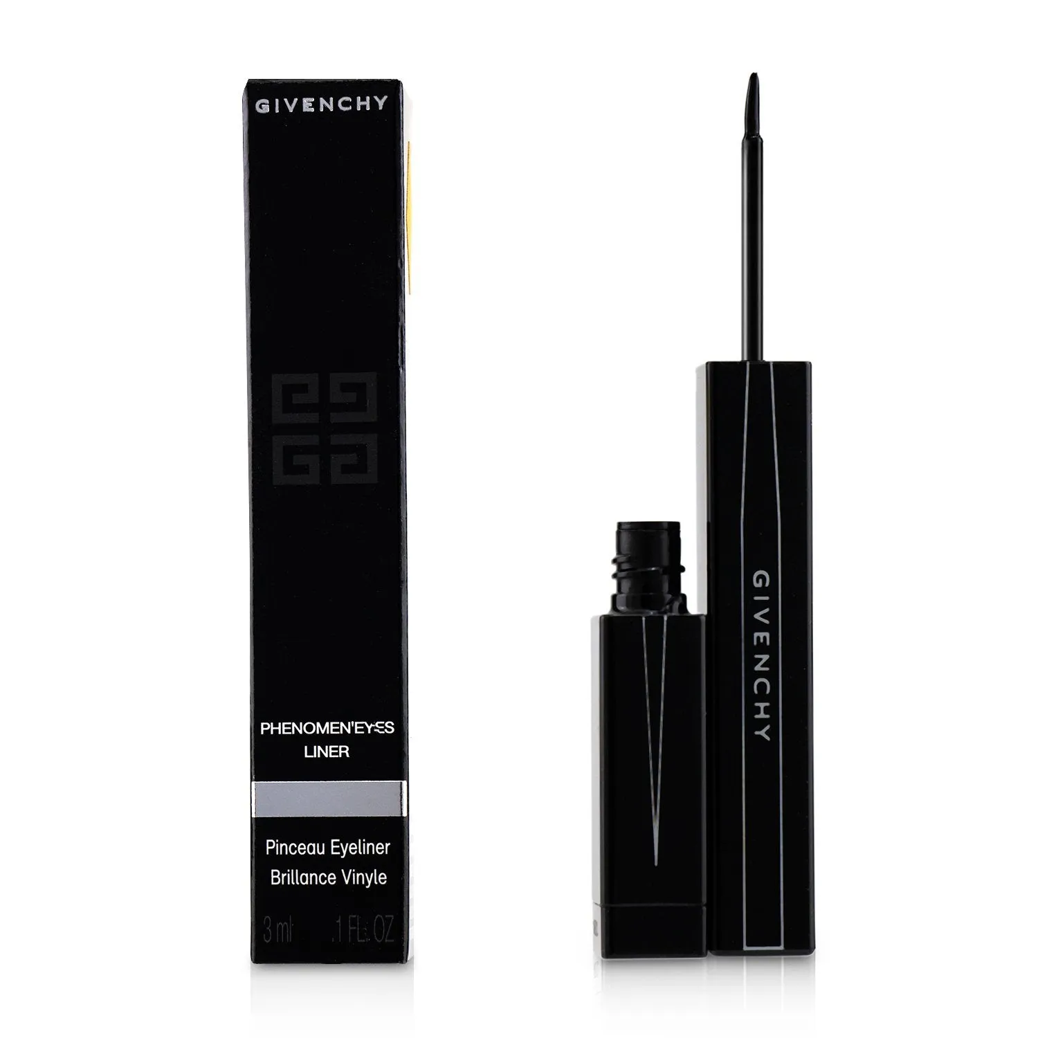 Givenchy Phenomen'Eyes Brush Tip Eyeliner - # 01 Shimmer Silver  3ml/0.1oz