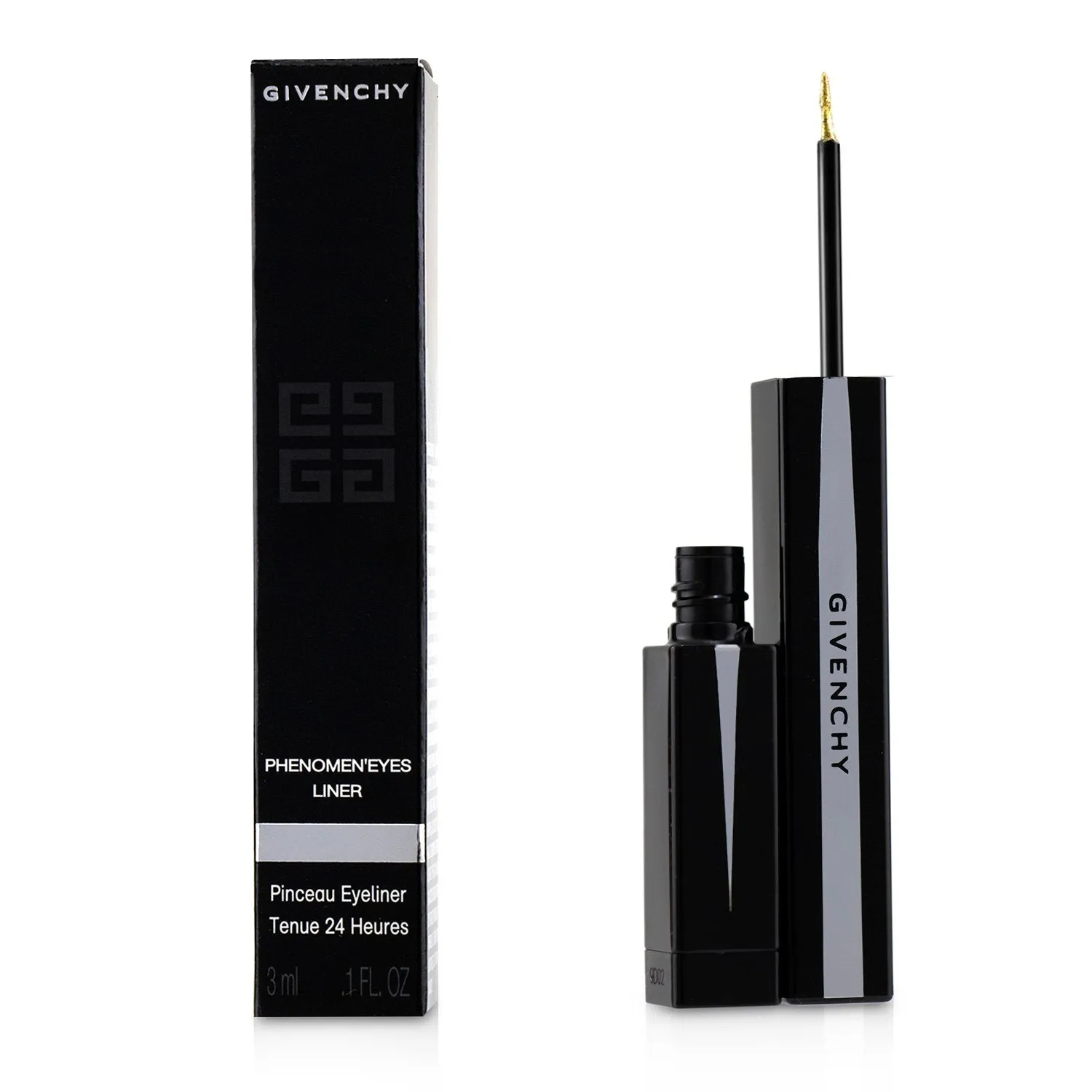 Givenchy Phenomen'Eyes Brush Tip Eyeliner - # 01 Shimmer Silver  3ml/0.1oz