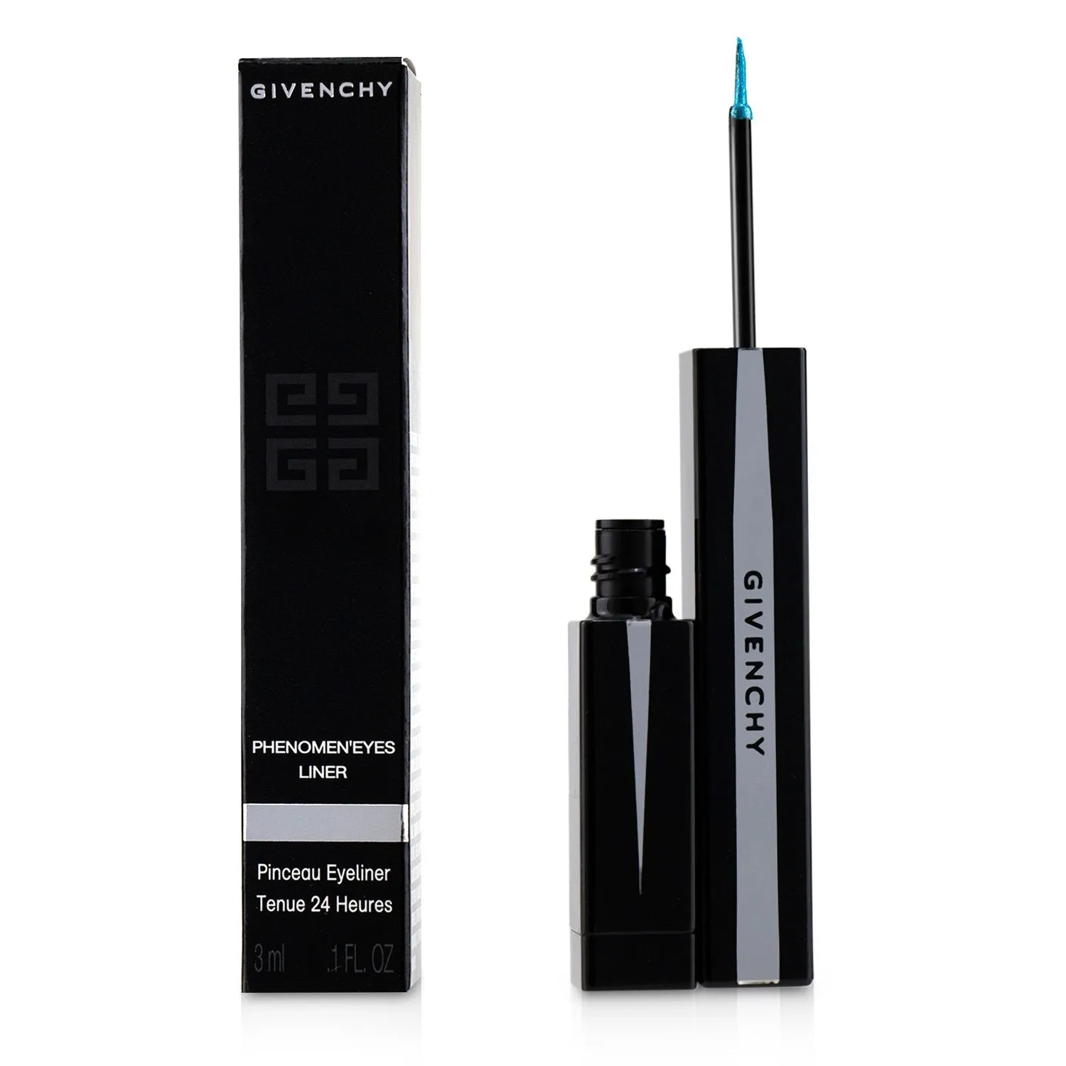 Givenchy Phenomen'Eyes Brush Tip Eyeliner - # 01 Shimmer Silver  3ml/0.1oz