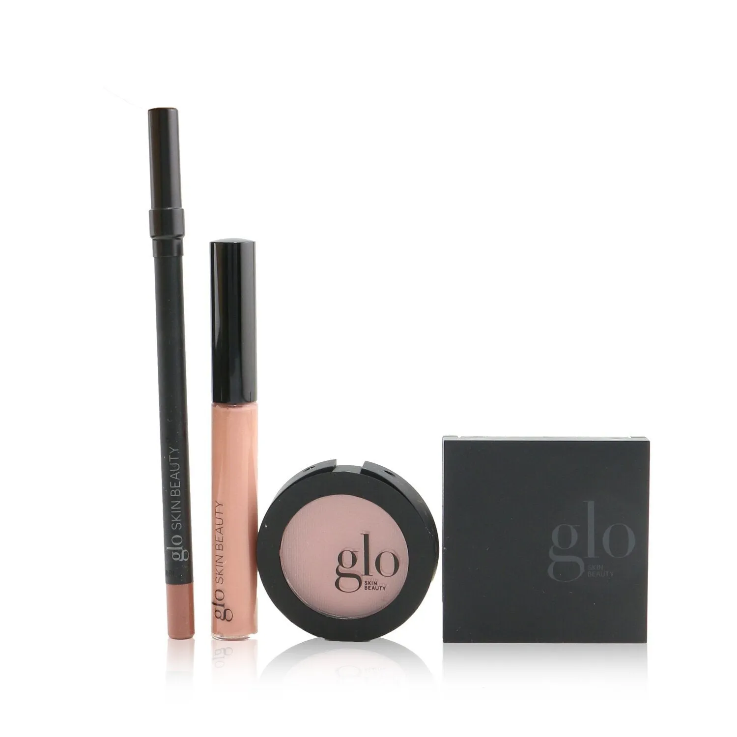 Glo Skin Beauty Desk to Datenight (Mini Shadow Quad   Blush   Lip Pencil   Lip Gloss) - # Bon Voyage  4pcs