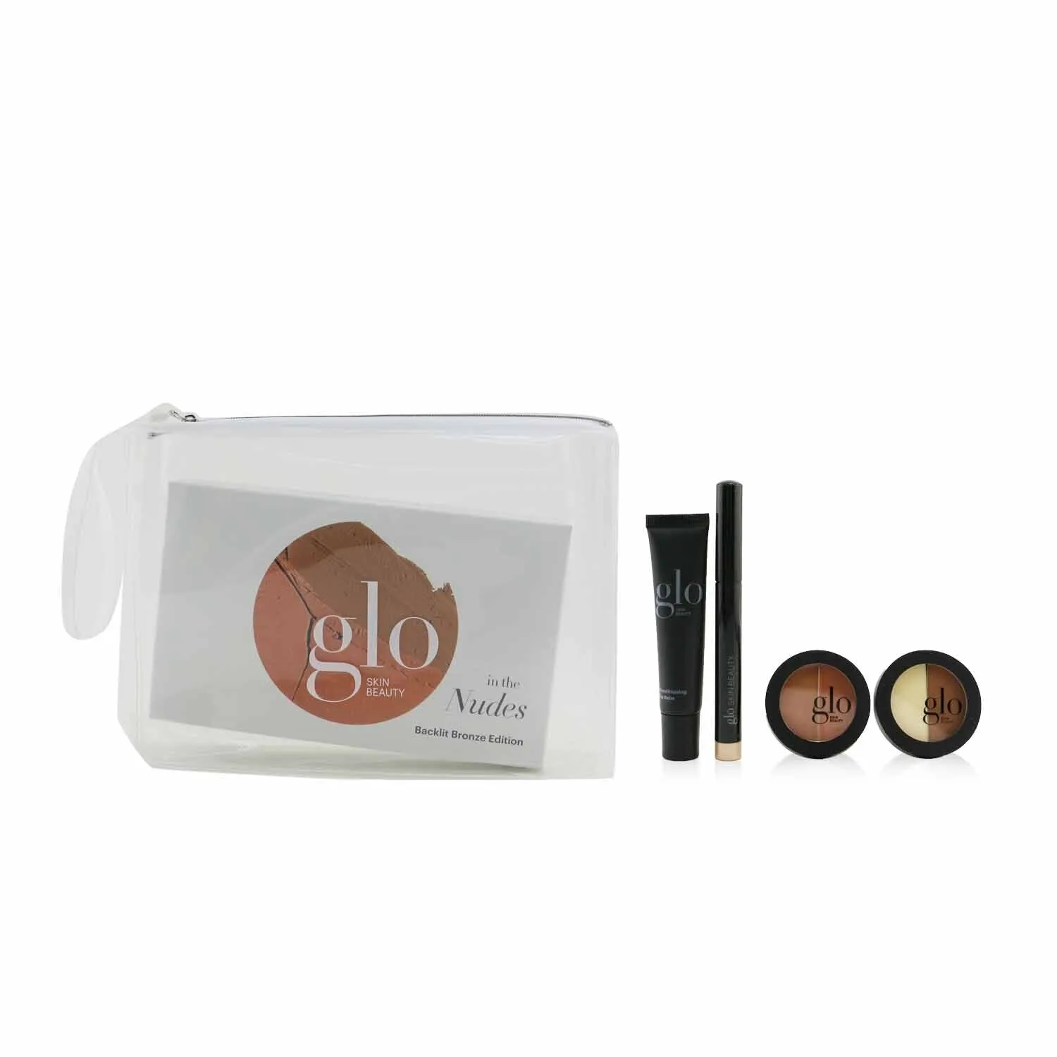 Glo Skin Beauty In The Nudes (Shadow Stick   Cream Blush Duo   Eye Shadow Duo   Lip Balm) - # Pop Of Pink Edition  4pcs 1bag