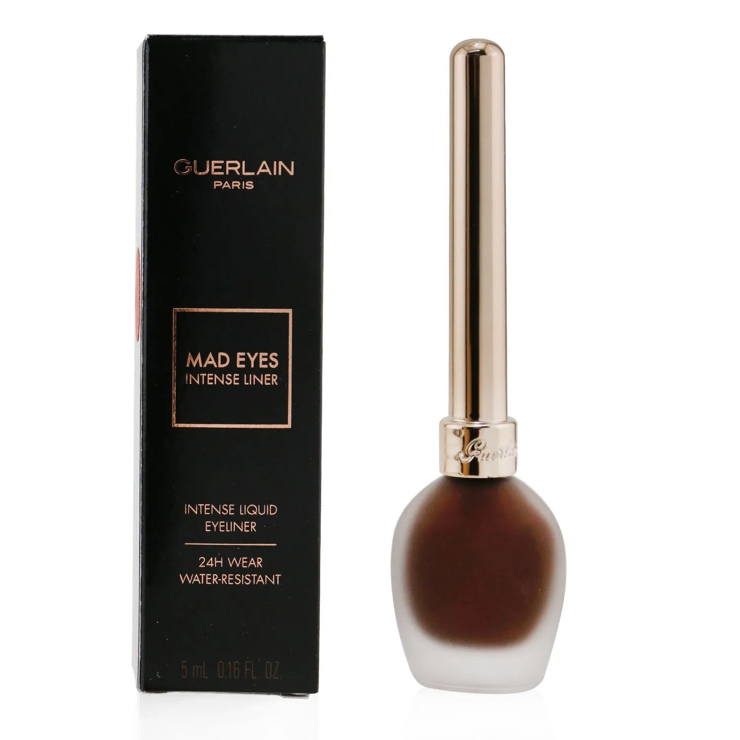 Guerlain Mad Eyes Felt Tip Precision Eyeliner - # Matte Black  0.6ml/0.02oz
