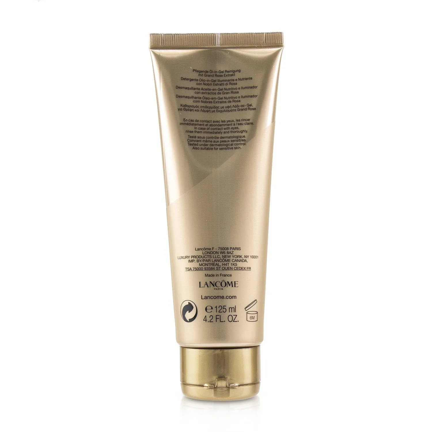 Lancome Absolue Nurturing Brightening Oil-In-Gel Cleanser  125ml/4.2oz
