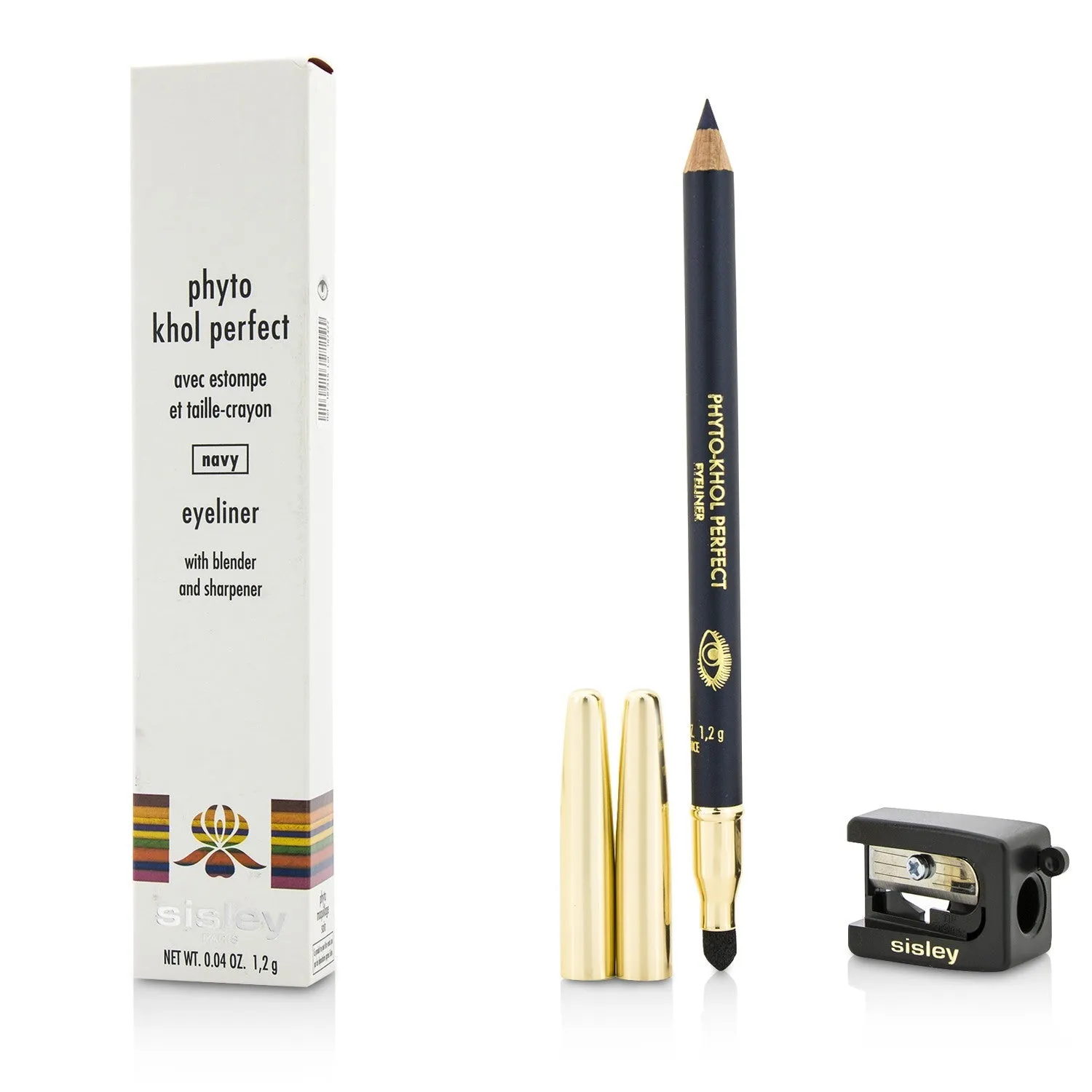 Sisley Phyto Khol Perfect Eyeliner (With Blender and Sharpener) - # Navy  1.2g/0.04oz