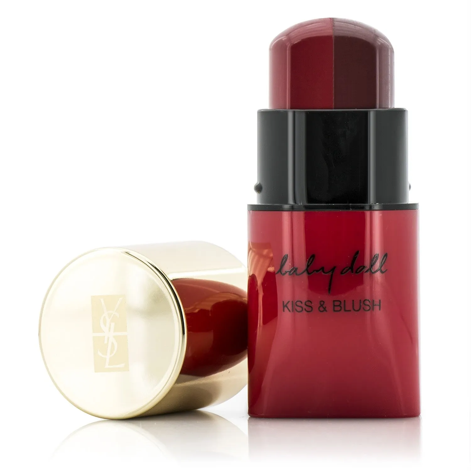 Yves Saint Laurent Baby Doll Kiss & Blush Duo Stick - # 7 From Mild to Spicy  5g/0.18oz